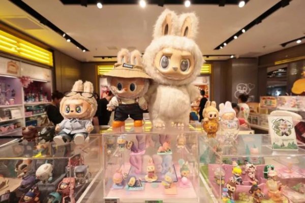 涨盈配 Labubu大量放货，二手平台成交均价下降10%